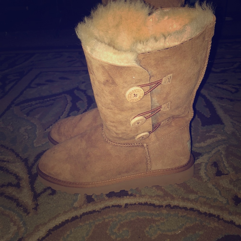 ugg button up boots